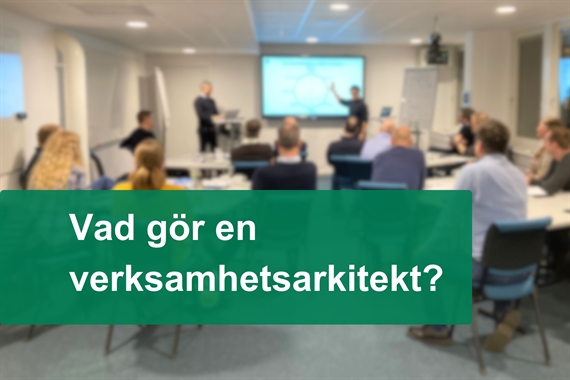 Vad gör en verksamhetsarkitekt?